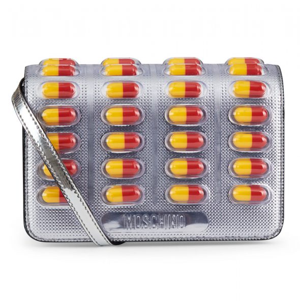 Moschino Pill Pack Crossbody Bag 